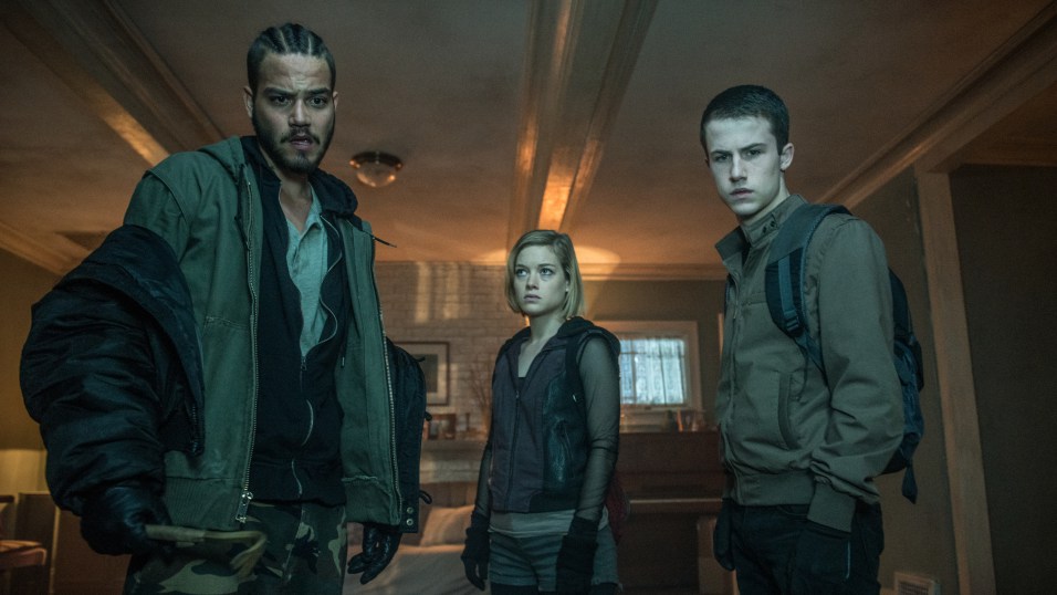 Daniel Zovatto, Jane Levy and Dylan Minnette star in Screen Gems' horror-thriller DON'T BREATHE.